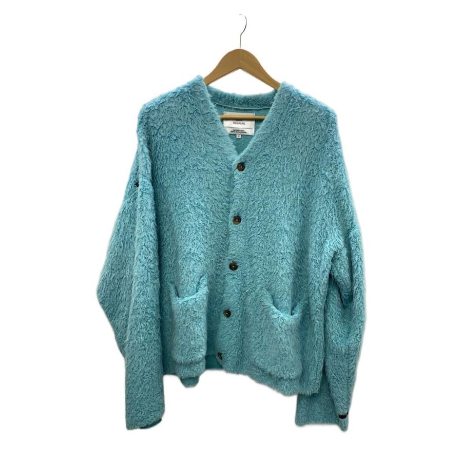 THE INOUE BROTHERS◇カーディガン(薄手)/S/コットン/BLU/knit7