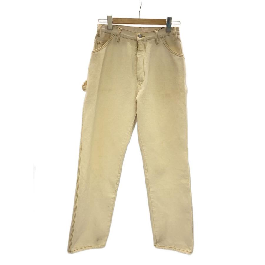 Maison Margiela◇ペインターパンツ/28/コットン/WHT/無地/S50LA0176