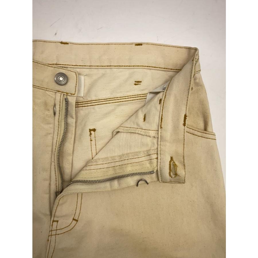 Maison Margiela◇ペインターパンツ/28/コットン/WHT/無地/S50LA0176 