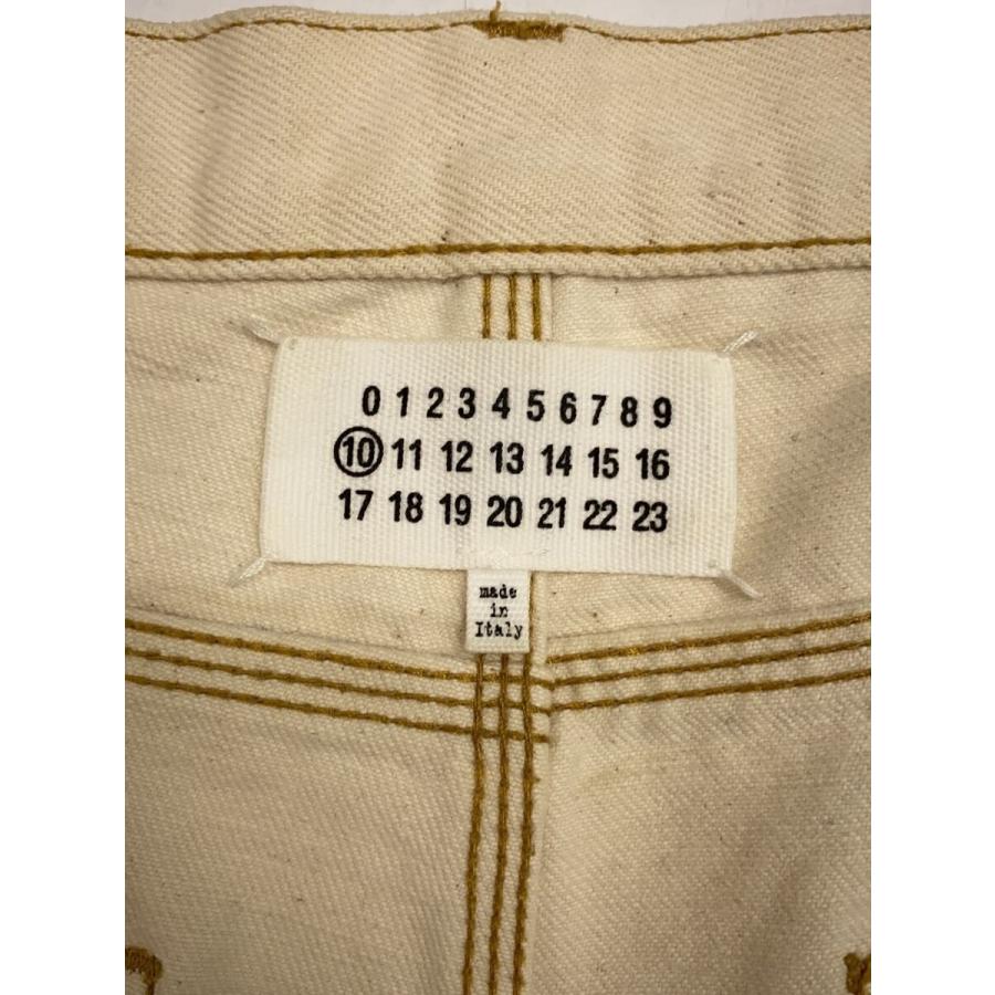 Maison Margiela◇ペインターパンツ/28/コットン/WHT/無地/S50LA0176 