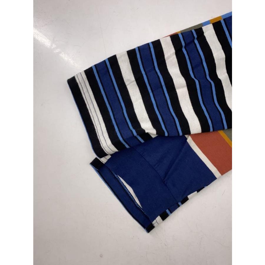 【美品】MARNI ストライプ ロングスリーブTシャツ 48 イタリア製 MARNI◇長袖Tシャツ/48/コットン/マルチカラー/ボーダー/HUMU0351QX