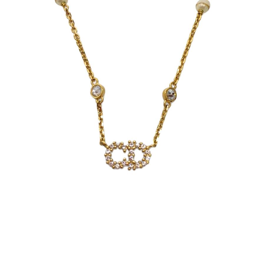 Christian Dior◇CLAIR D LUNE/ネックレス/ゴールド/トップ有