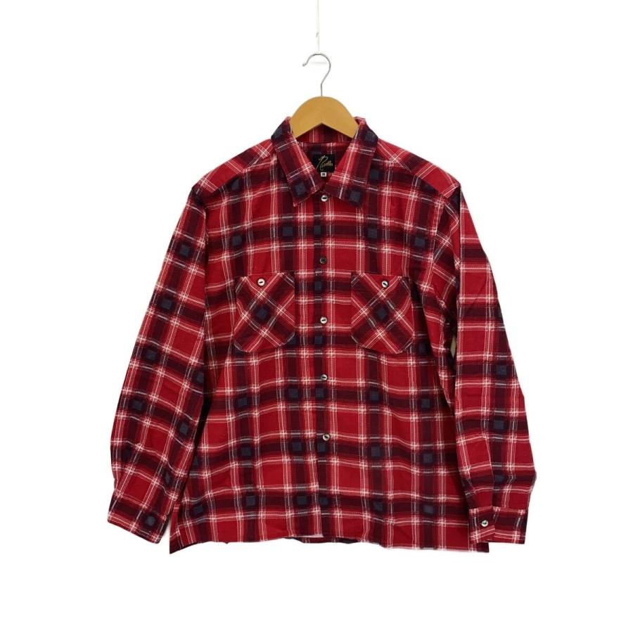 トップス NEEDLES One-Up Shirt - Printed Flannel Needles◇One-Up Shirt - Printed Flannel/ネルシャツ/M/コットン