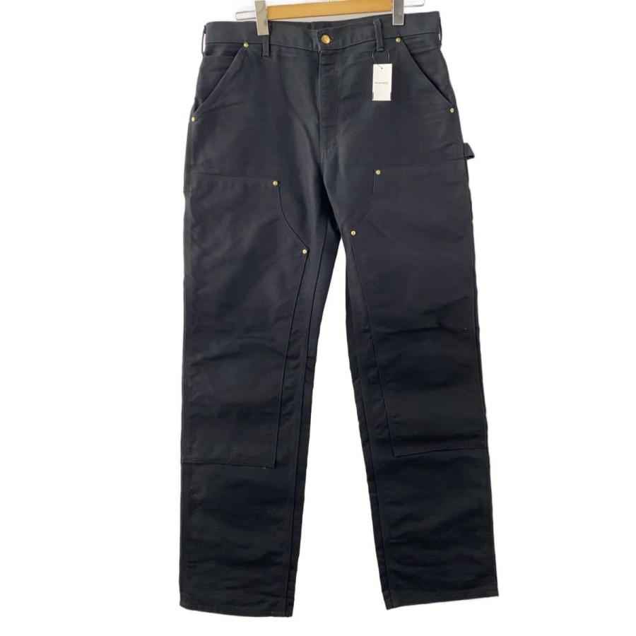 Carhartt◇DOUBLE FRONT WORK DUNGAREE/ダブルニー/34/コットン
