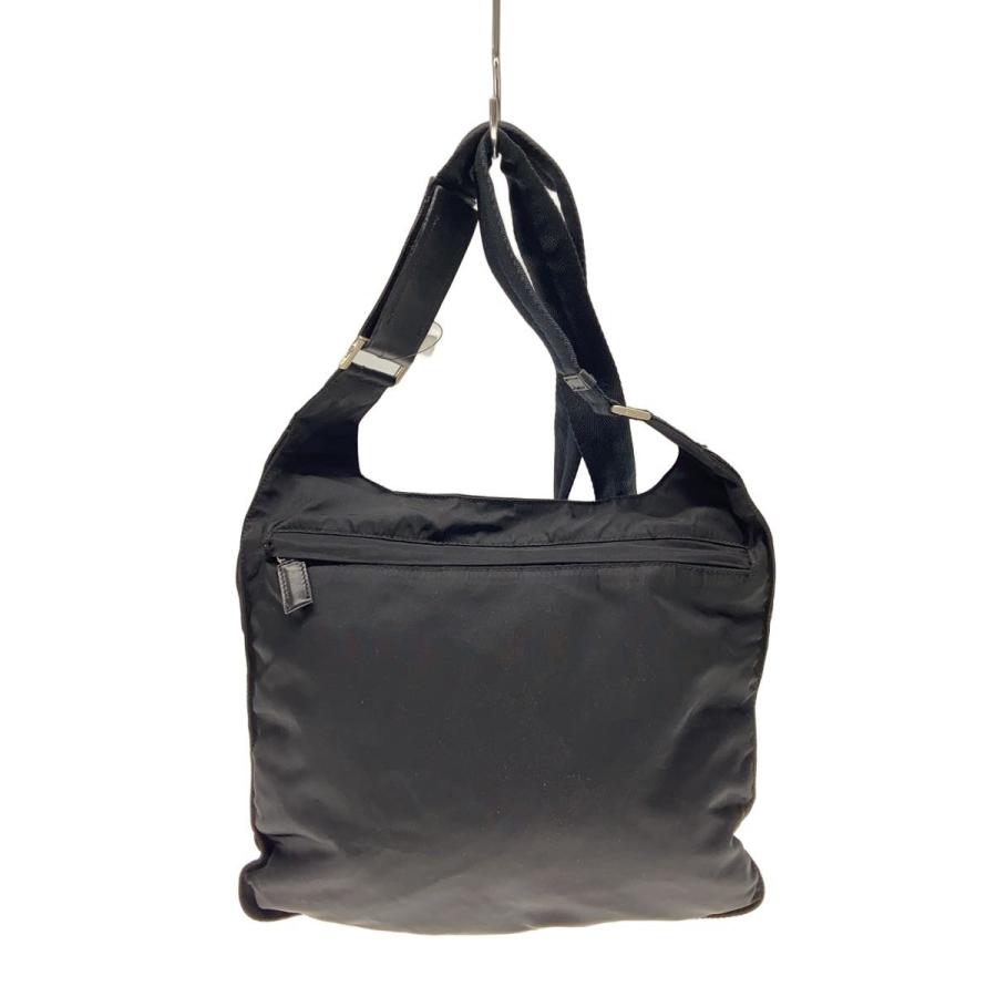 良品　PRADA プラダ　トートバッグ　ショルダーバッグ　ナイロン　黒　ブラック PRADA◇ショルダーバッグ/ナイロン/ブラック : セカンドストリート