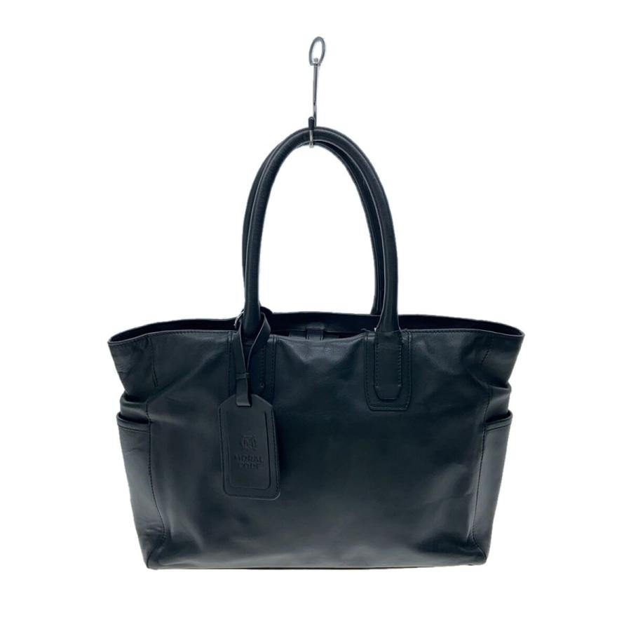 MORAL CODE/トートバッグ/レザー/BLK : セカンドストリートYahoo MORAL CODE/トートバッグ/レザー/BLK : セカンドストリートYahoo