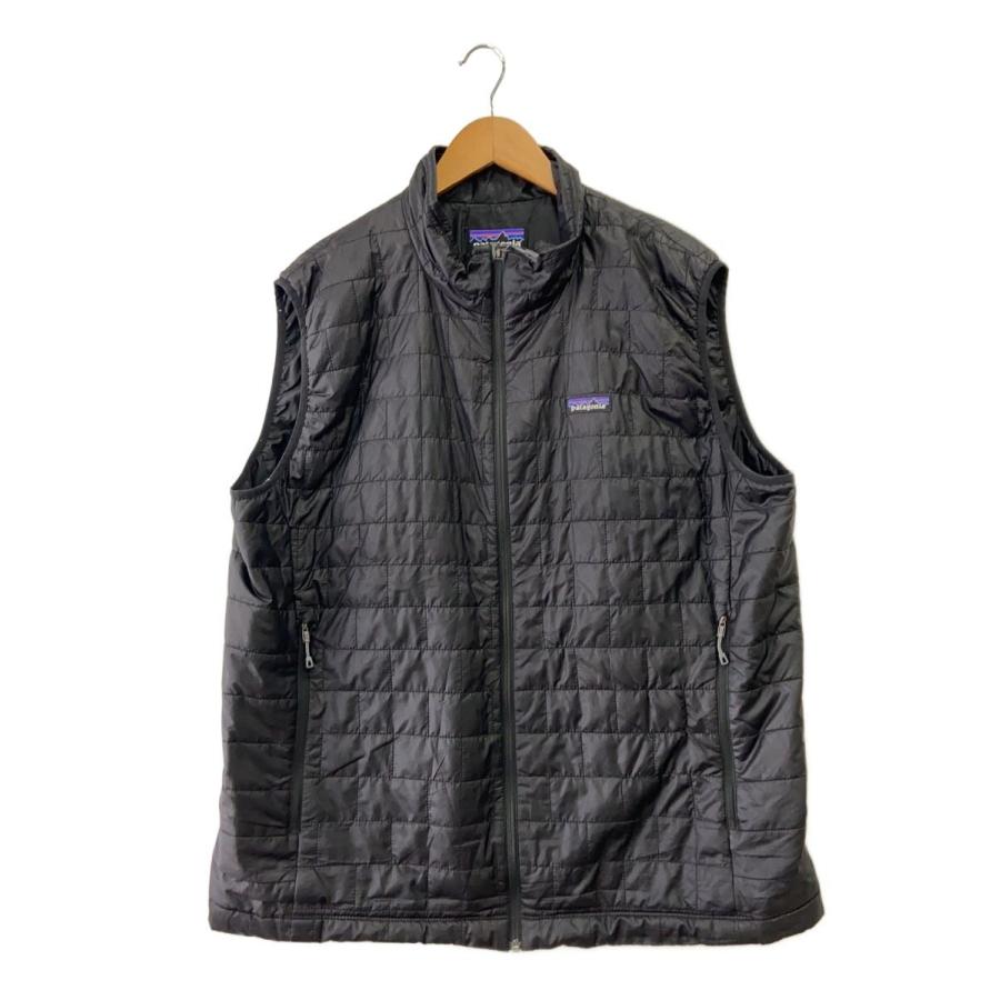 patagonia ベスト patagonia◇ベスト/1759-1131/XXL/ポリエステル/BLK// : セカンド