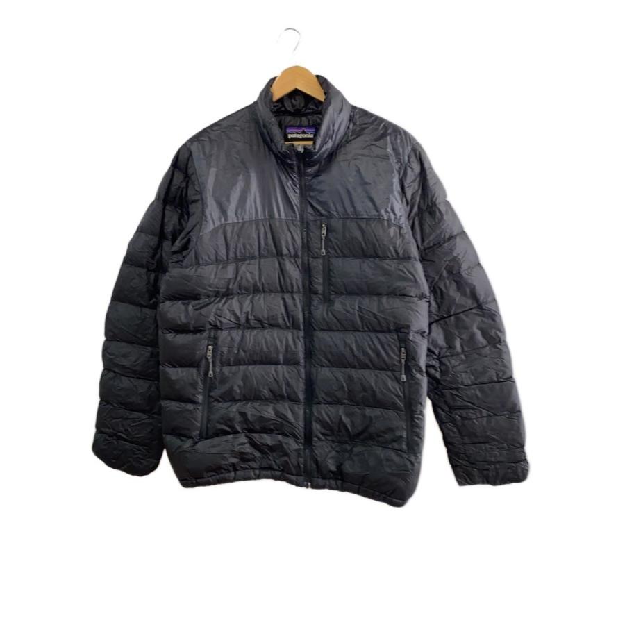 patagonia◇フィッツロイダウンジャケット/L/ナイロン/BLK/84585
