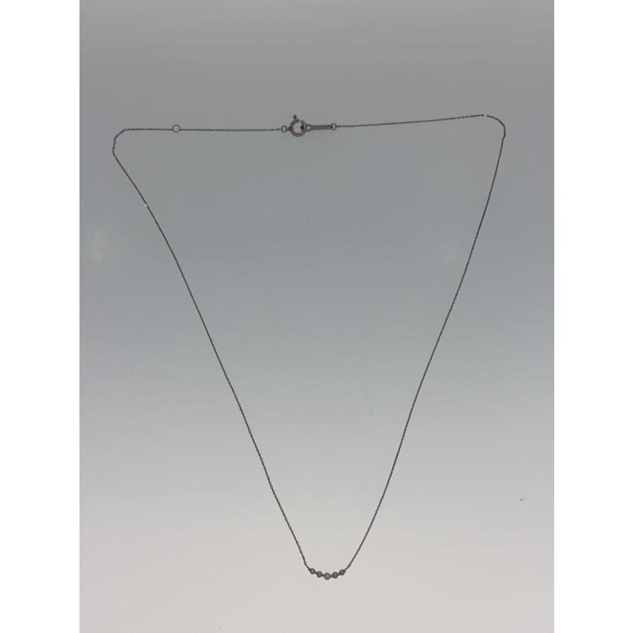 4℃◇ネックレス/--/カラーストーン/SLV/トップ有/レディース/pt850