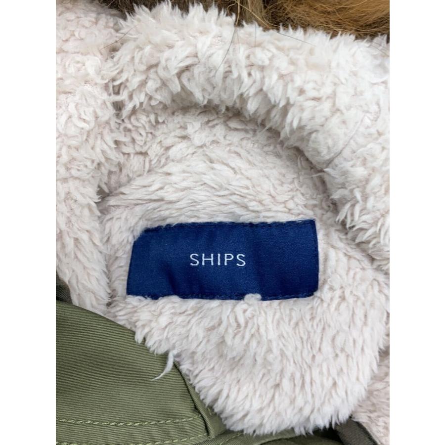 SHIPS◇モッズコート/38/ポリエステル/KHK/314-14-0255 : セカンド