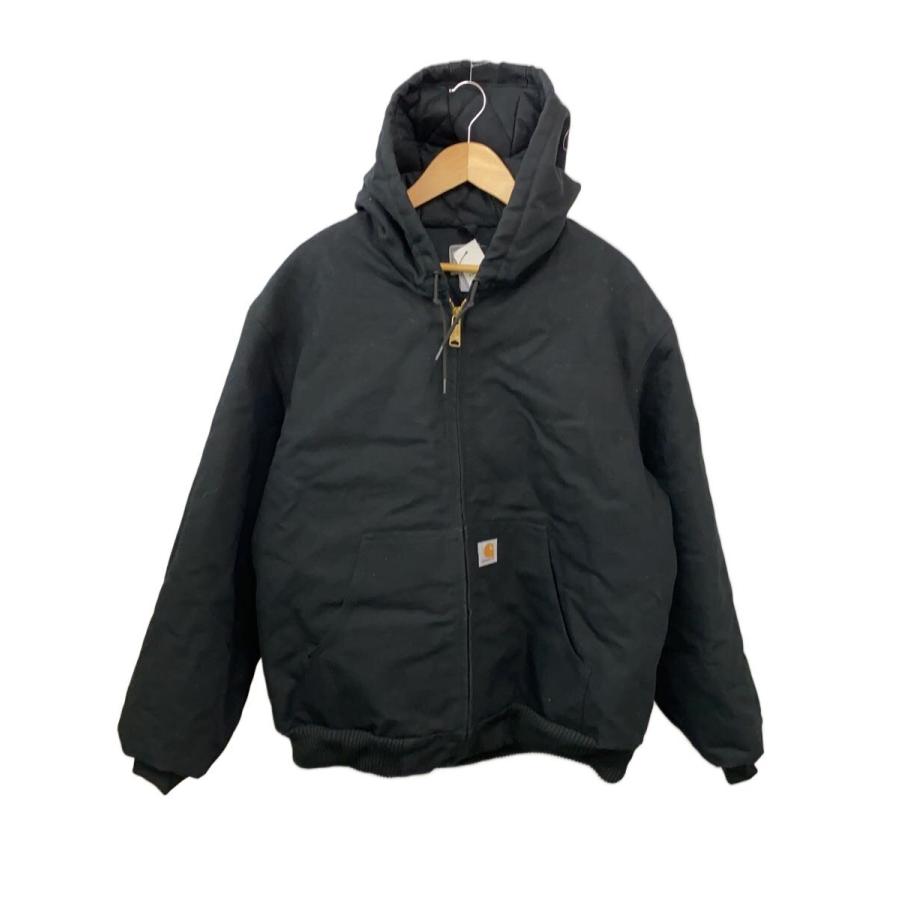 Carhartt◇アクティブジャケット/XL/コットン/BLK/無地/j140