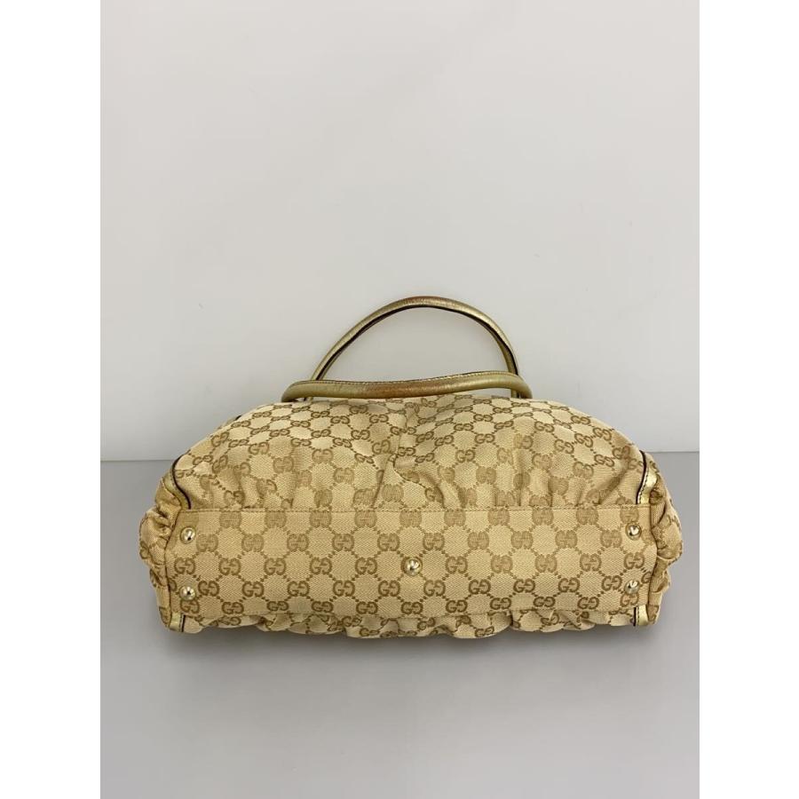 GUCCI◆トートバッグ/キャンバス/BEG/189831 002122_3