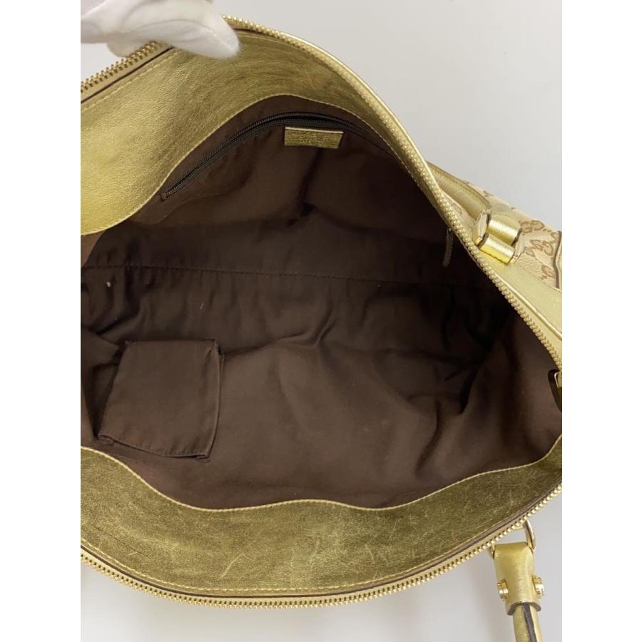 GUCCI◆トートバッグ/キャンバス/BEG/189831 002122_5