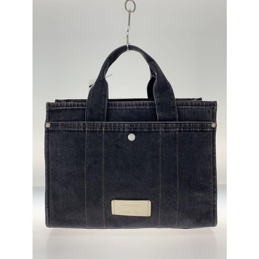 COACH◇2WAY/カゴトート/デニム/BLK/CAZ28 : セカンドストリートYahoo 