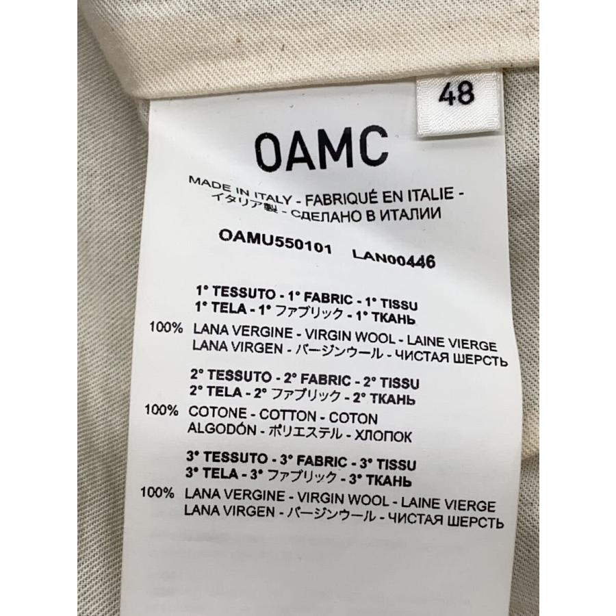 OAMC(OVER ALL MASTER CLOTH)◇ベスト/48/ウール/BLK/OAMU550101