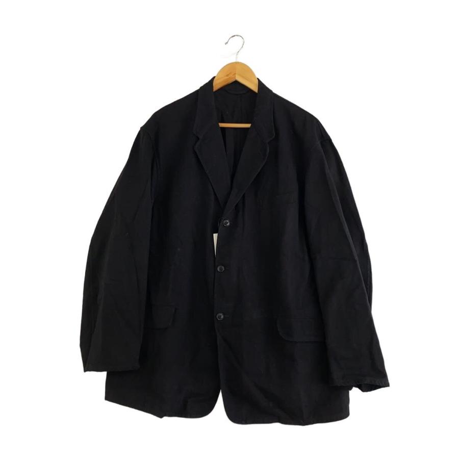 COMOLI◇26SS/ブラックドリルジャケット/2/コットン/BLK/D01-01006