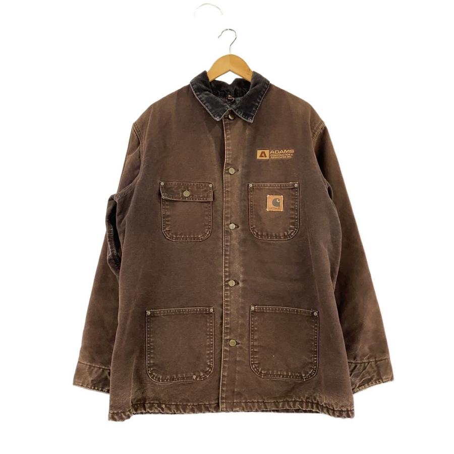 Carhartt C02 DKB ダークブラウン L チョアコート Carhartt◇チョアコート/L/コットン/BRW/c02 dkb// : セカンド