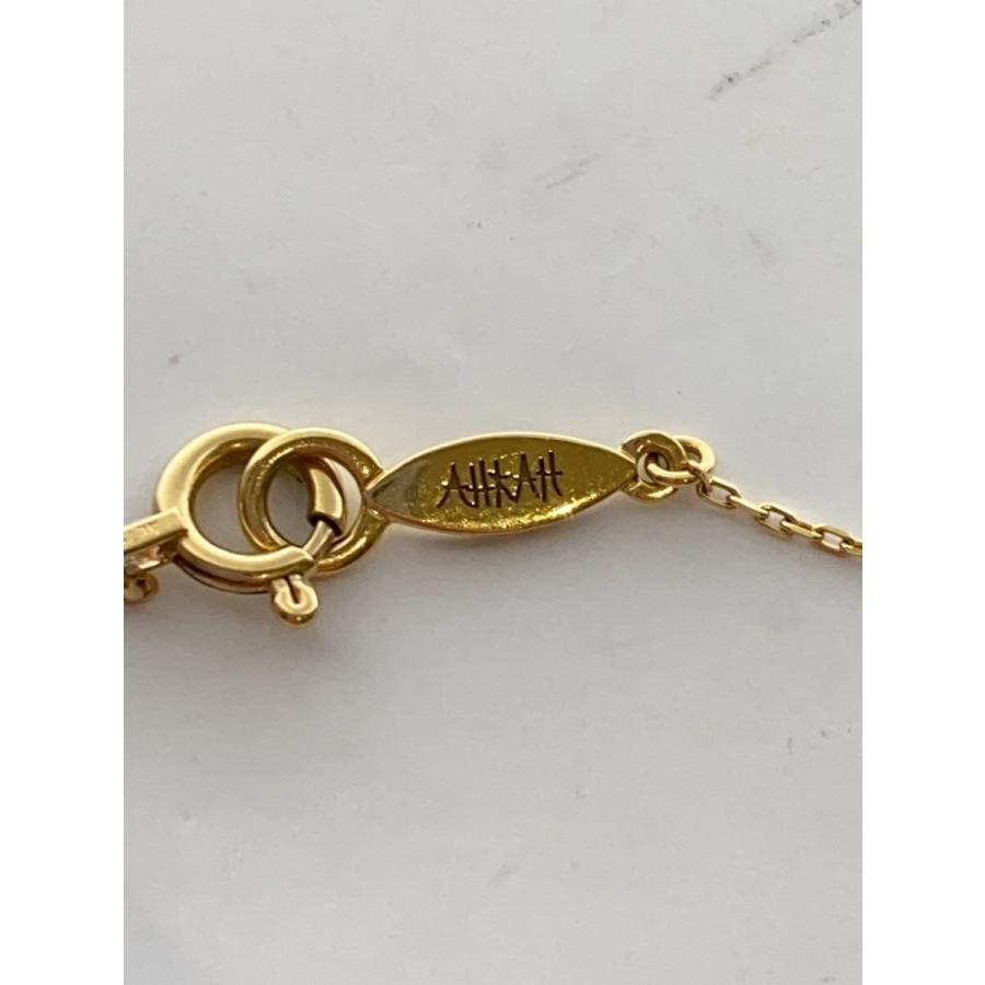 AHKAH◇AU750/1.2g/ネックレス/--/GLD/トップ有/レディース