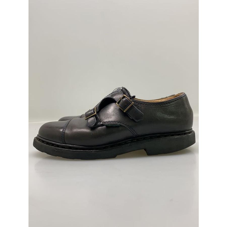 Paraboot◇William/ダブルモンクストラップ/ドレスシューズ/UK5/BLK