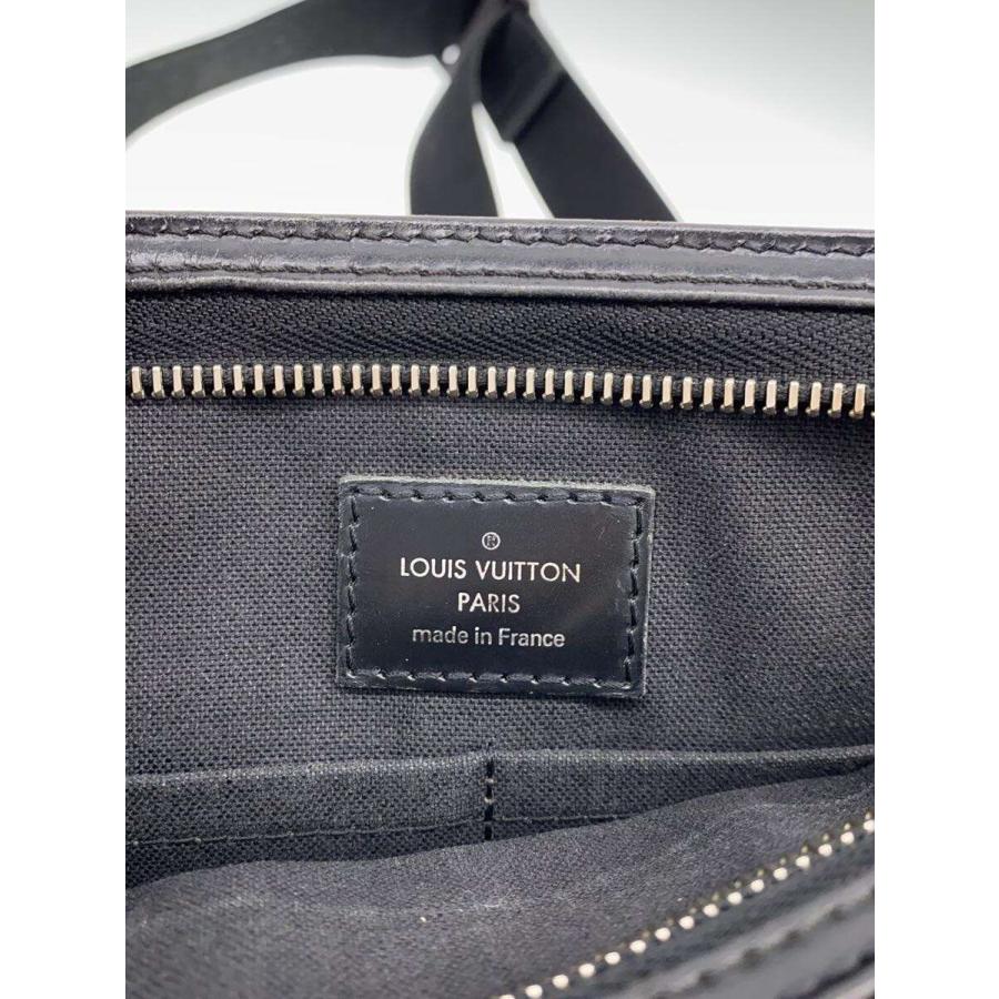 LOUIS VUITTON◇トマス_ダミエ・グラフィット/PVC/BLK/N58028