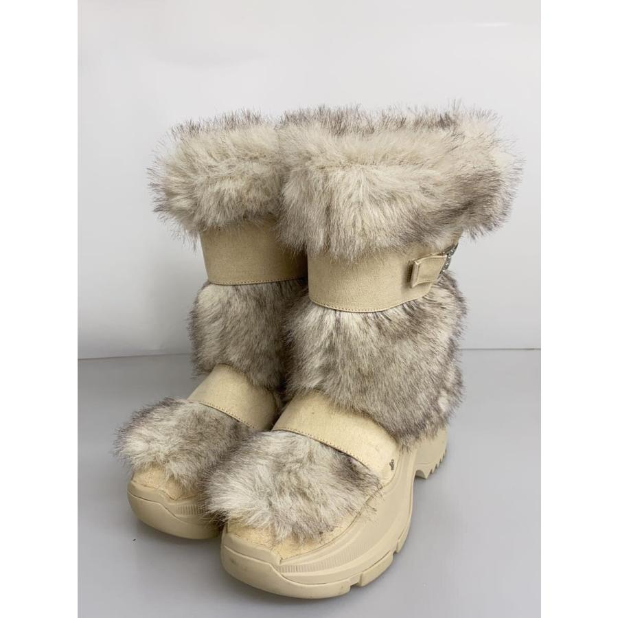 YELLO◇Yellow Watch Short Boots/ショートブーツ/L/BEG/ファー