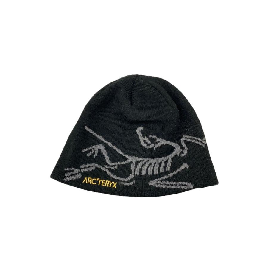 ARC'TERYX スケルトンロゴ ニットビーニー ARC'TERYX 黒 ニット
