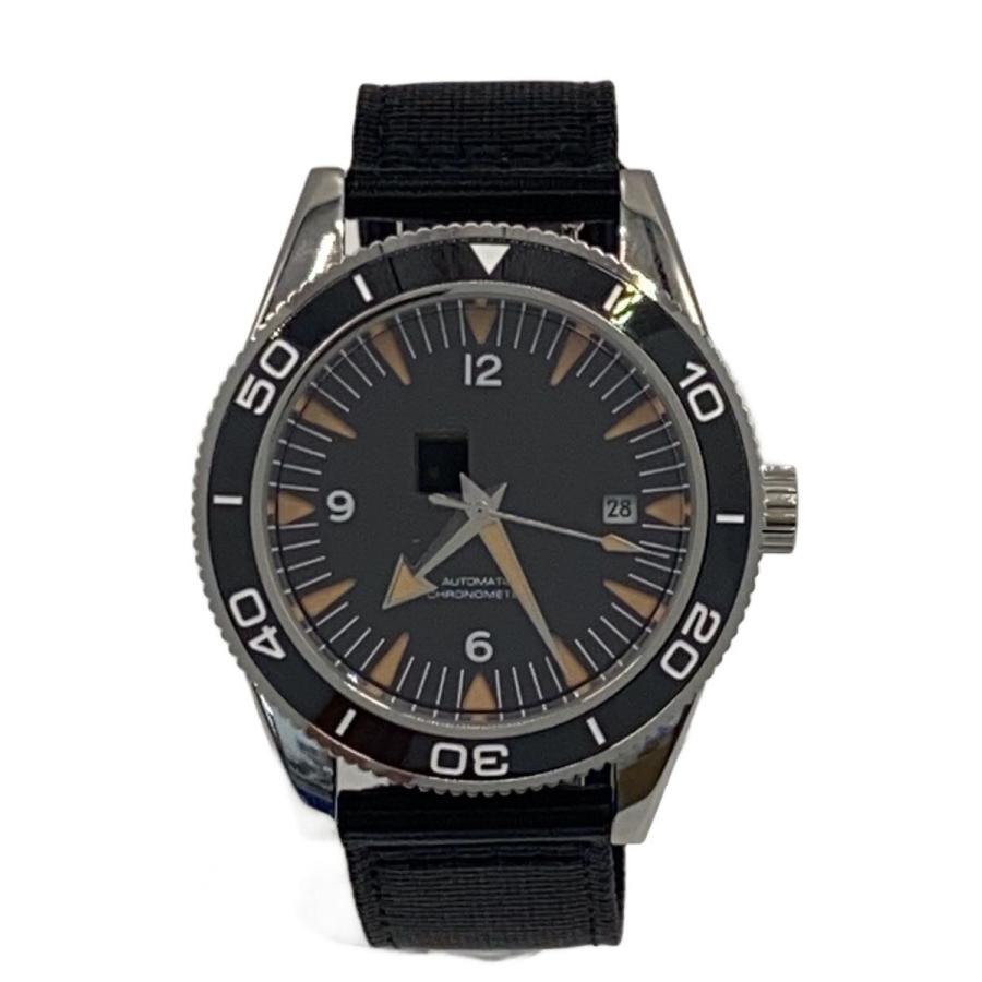 CITIZEN◇CHRONOMETER/自動巻腕時計/アナログ/BLK/BLK// : セカンド