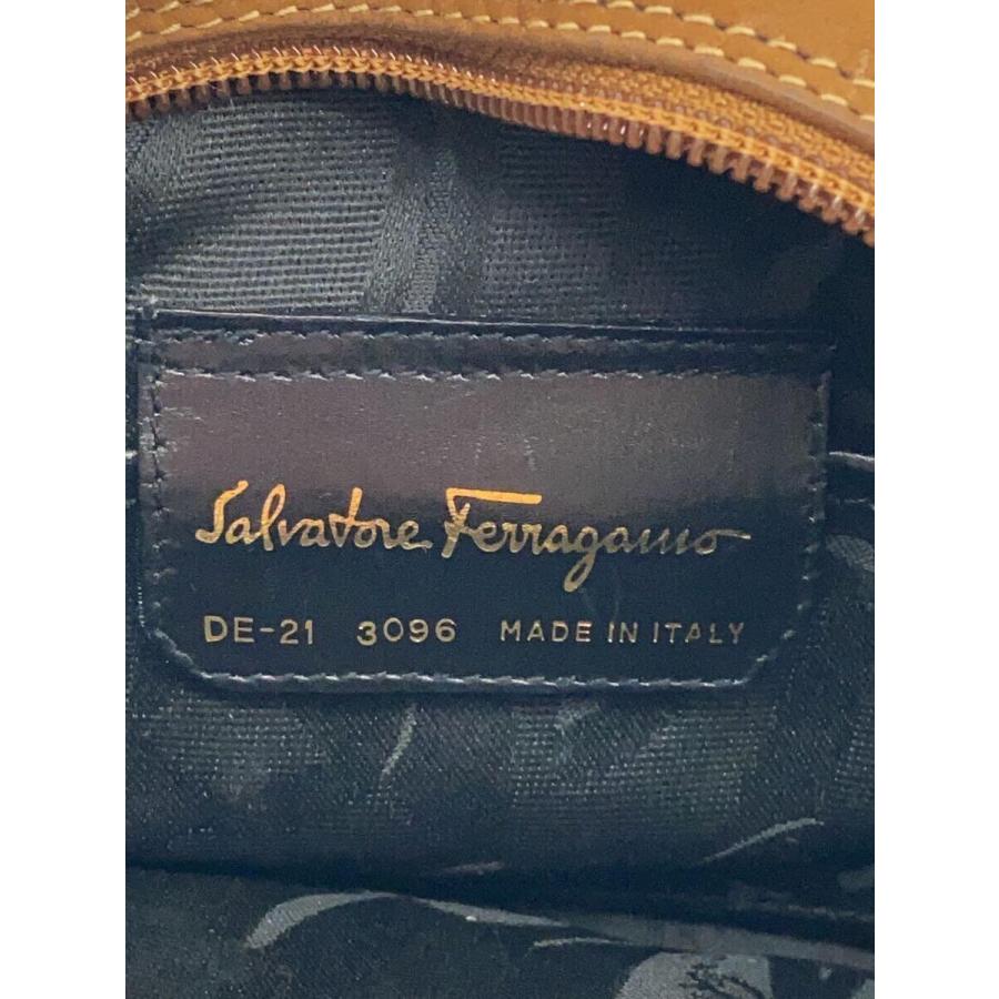 Salvatore Ferragamo◇ショルダーバッグ/スウェード/CML/無地/DE-21