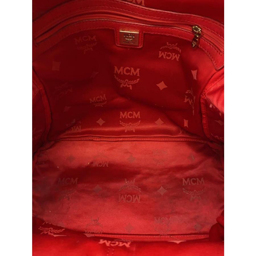 MCM◇ヴィセトス/リュック/スタッズ/レザー/PNK/総柄 MCM◇ヴィセトス/リュック/スタッズ/レザー/PNK/総柄