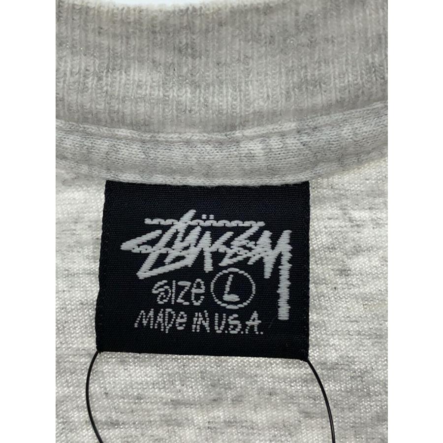 STUSSY◆80s/INTERNATIONAL/黒タグ/Tシャツ/L/コットン/GRY｜ssol-shopping｜03