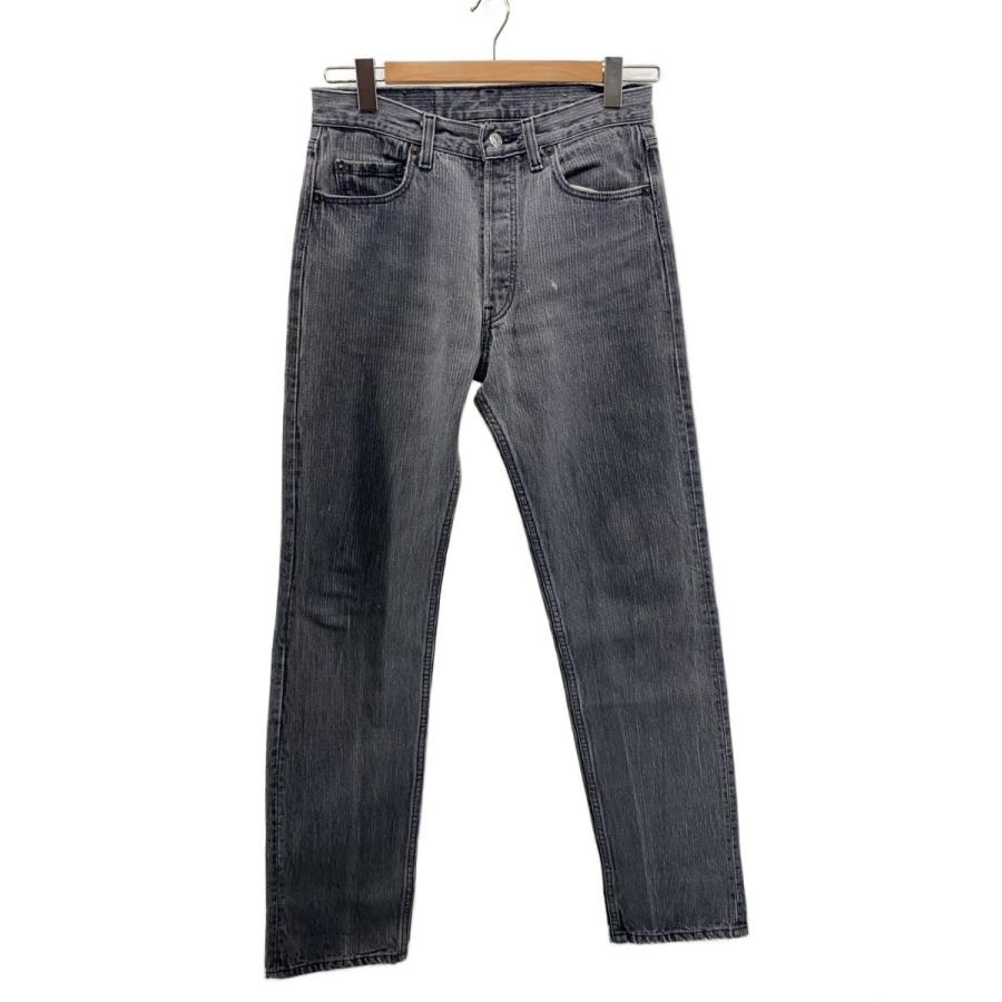Levi's リーバイス 80's ヒッコリーストライプ ジーンズ Levi's◇80s/ヒッコリーストライプ/ボトム/30/デニム/BLK/ストライプ
