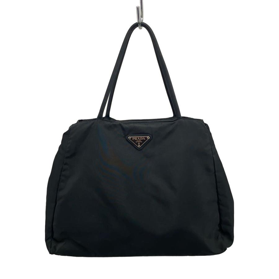 PRADA◇ハンドバッグ/ナイロン/BLK/無地 : セカンドストリートYahoo!店