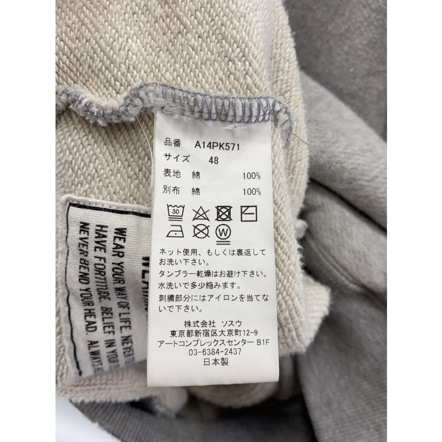MIHARA YASUHIRO◆パーカー/48/コットン/GRY/A14PK571//の画像
