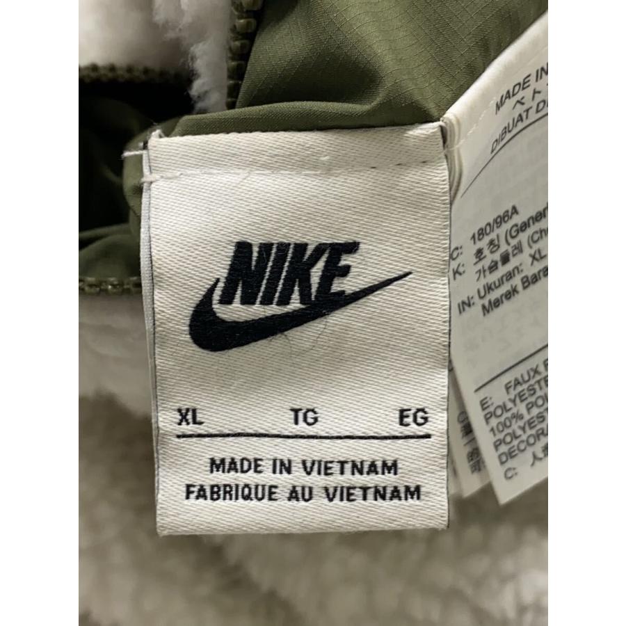 NIKE◇フリースベスト/XL/ポリエステル/KHK/無地/DQ4879-133