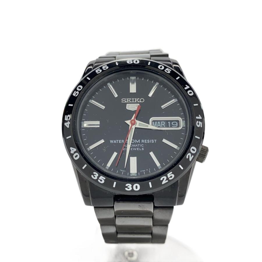 SEIKO◇自動巻腕時計/アナログ/BLK/BLK/7S26-02T0 : セカンド