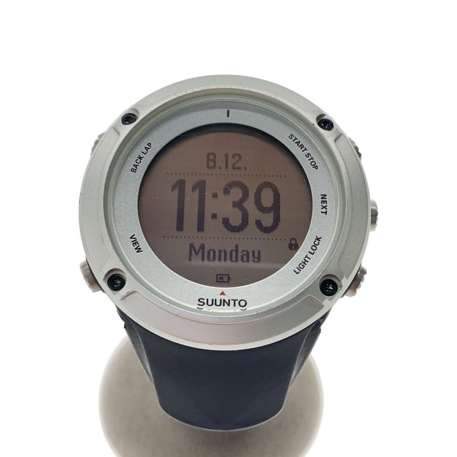SUUNTO◇腕時計/デジタル/SLV/BLK/SUUNTO AMBIT2 : セカンドストリート 
