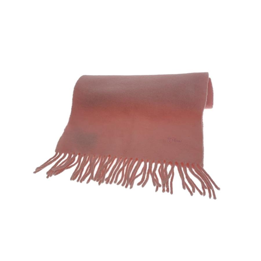 Christian Dior◇マフラー/ウール/PNK/レディース : セカンド