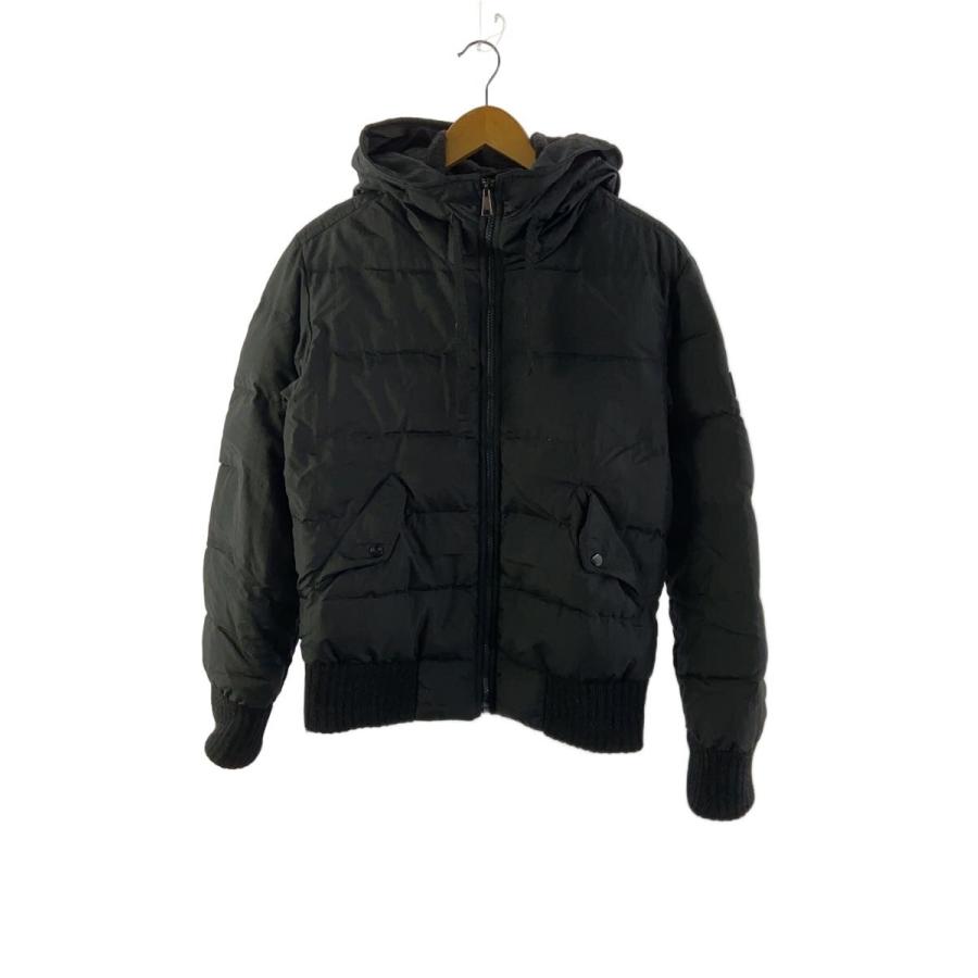 o*n様 DOLCE&GABBANA ナイロンブルゾン薄手ダウン DOLCE&GABBANA◇ダウンジャケット/46/ナイロン/BLK/無地/GA9AG9G/G7PA5