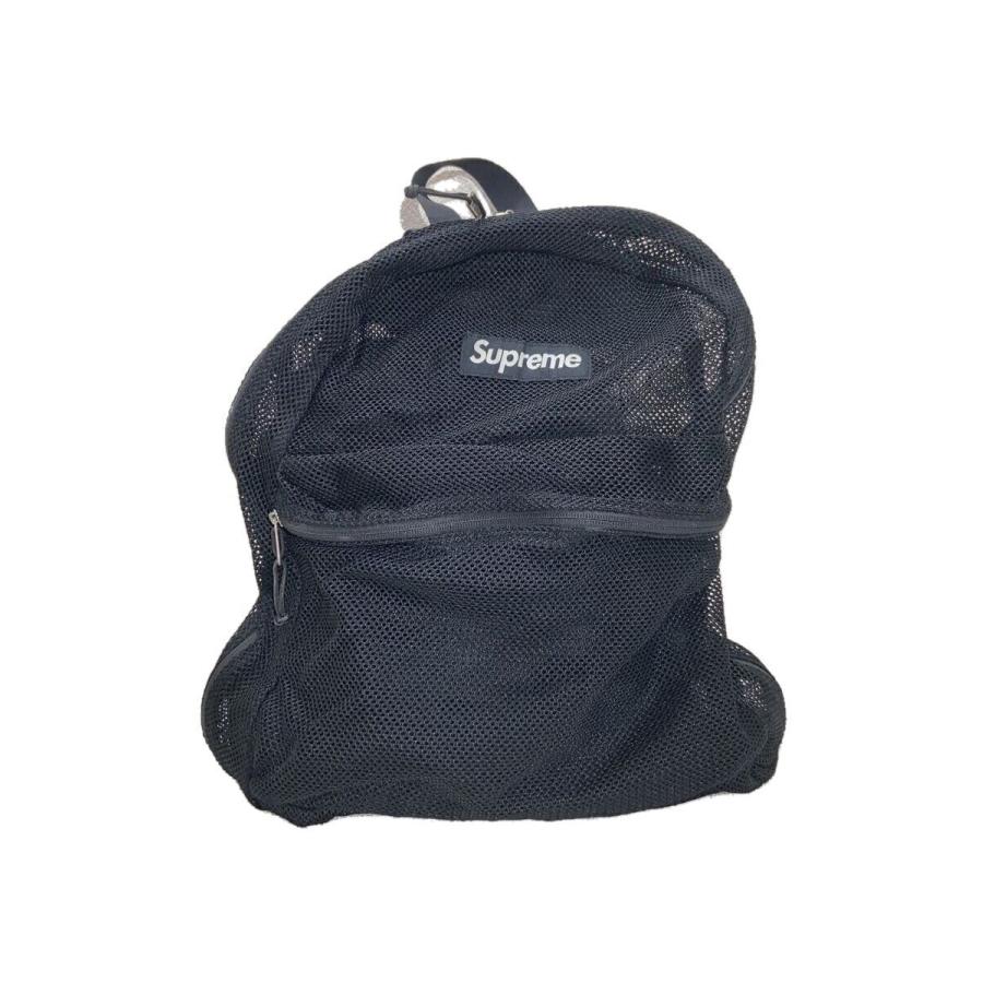 Supreme◇16SS/Mesh Backpack/リュック/--/BLK : セカンドストリート 
