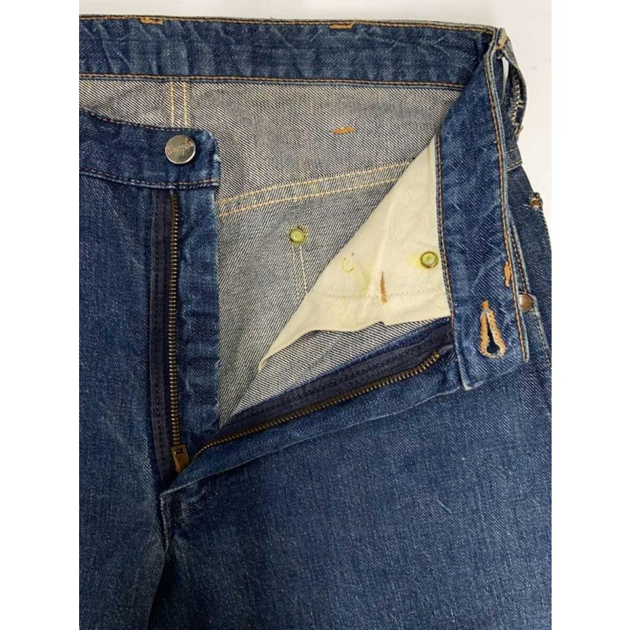 WRANGLER◇60s/11MWZ/BLUE BELL DENIM PANTS/斜めベルプリントタグ