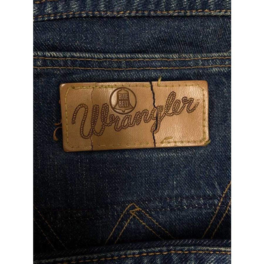 WRANGLER◇60s/11MWZ/BLUE BELL DENIM PANTS/斜めベルプリントタグ