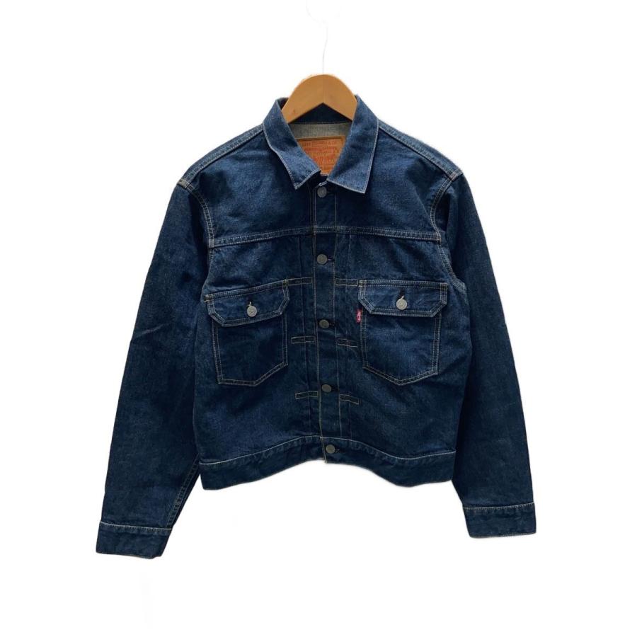 90s Levi's 71507XX 2nd デニムジャケット 濃紺 38 Levi's リーバイス 71507-XX 90s ボタン裏J02 日本製復刻 2nd デニム
