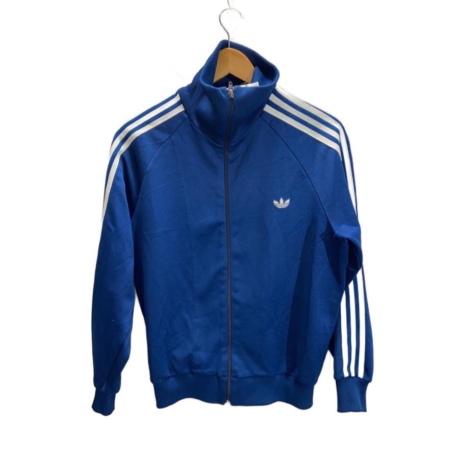 adidas◇80s/デサント製/トラックジャケット/--/ポリエステル/NVY/ADS