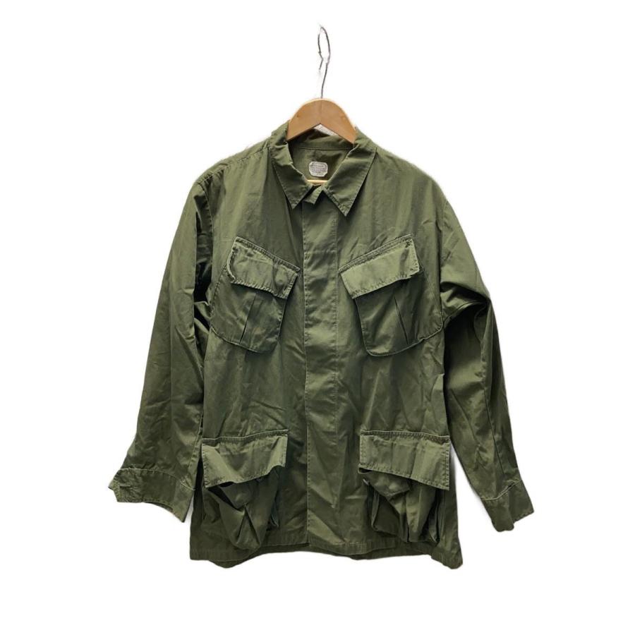 US.ARMY◇60s/ジャングルファティーグジャケット/M/コットン/KHK/8405 