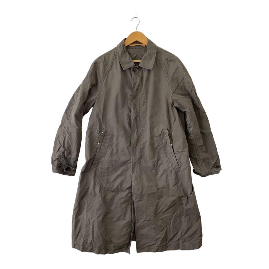 SCYE BASICS◇ステンカラーコート/36/--/GRY : セカンドストリート