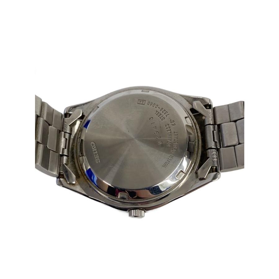 SEIKO◇SEIKO 5/自動巻腕時計/アナログ/ステンレス/BLK/SLV/7S26-0060