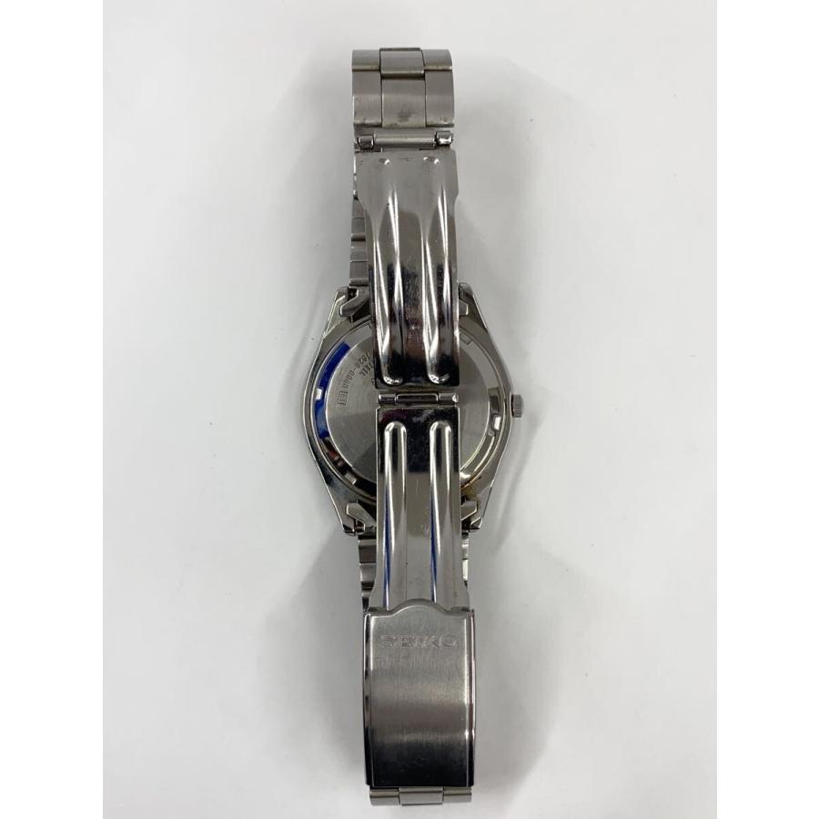 SEIKO◇SEIKO 5/自動巻腕時計/アナログ/ステンレス/BLK/SLV/7S26-0060