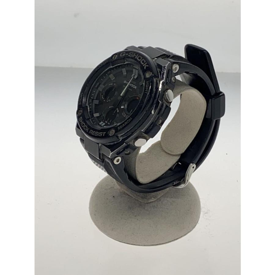 CASIO◇腕時計/アナログ/--/BLK/BLK/GST-S100G/? NULL ? : セカンド