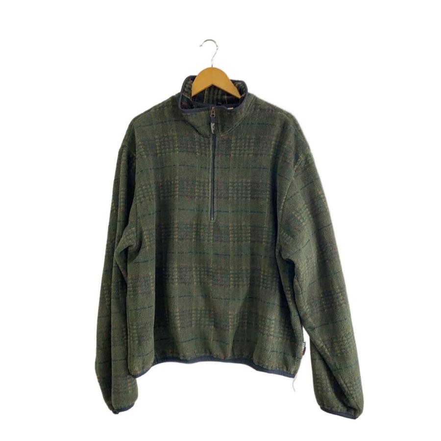 Woolrich◇フリースジャケット/ハーフジップ/USA製/XL/ポリエステル 