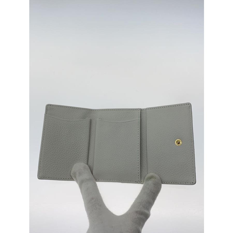 MARY QUANT◇3つ折り財布/牛革/WHT/レディース/223-911416-020-0 